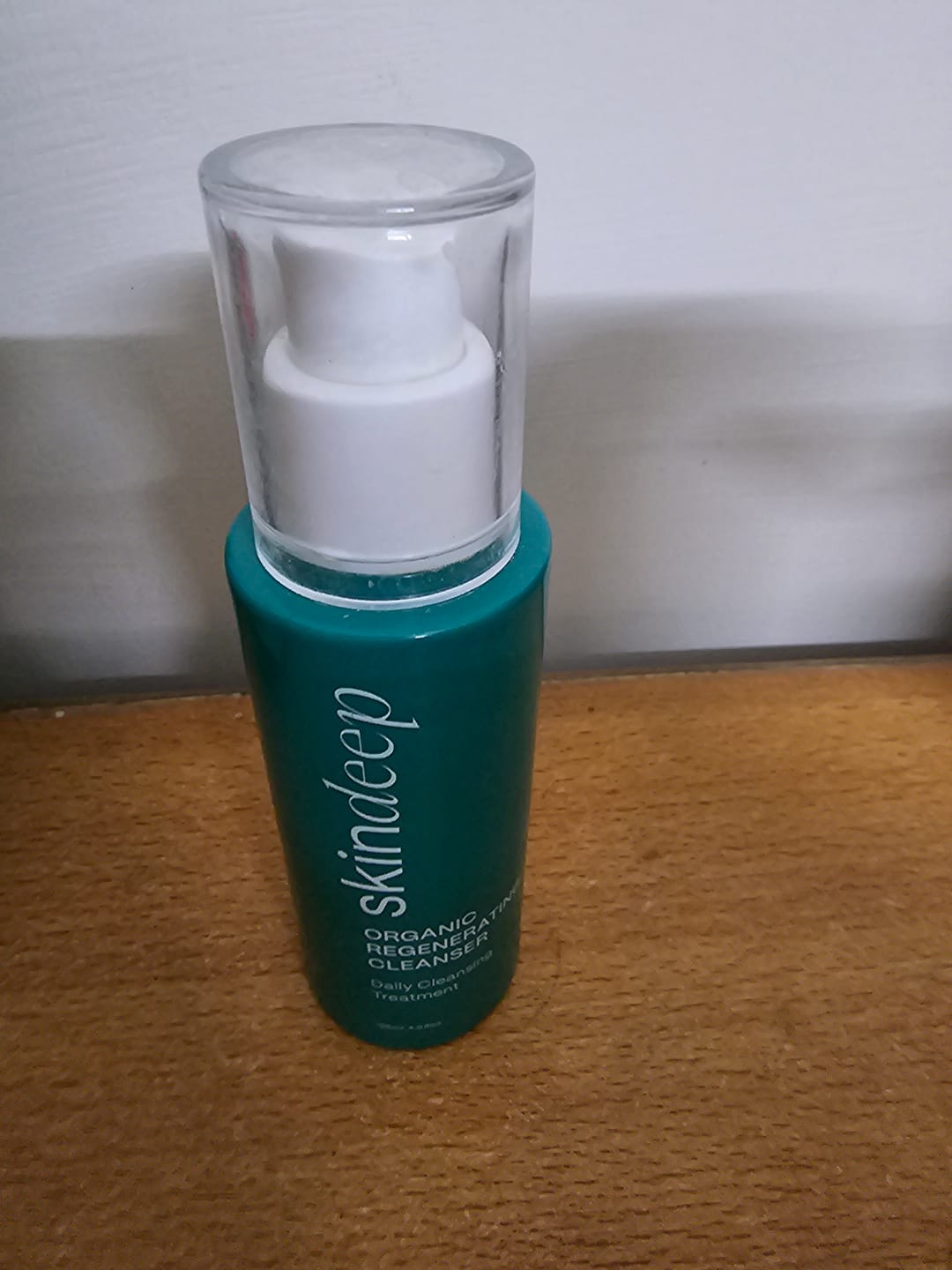 Customer photo review of ORGANIC REGENERATING FACE WASH - Daily Cleansing Treatment