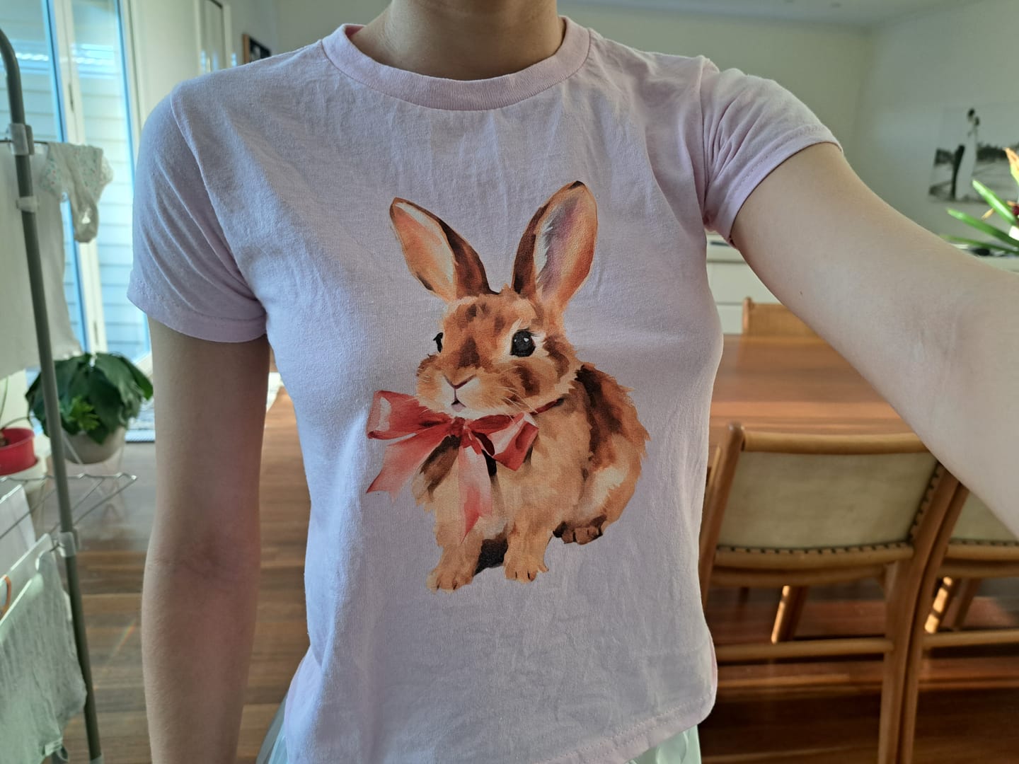 Customer photo review of Bunny Baby Tee