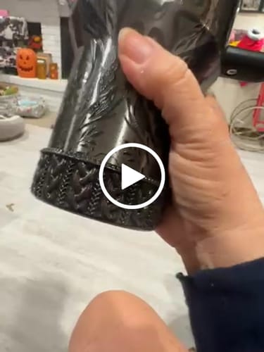 Customer video review of Midnight Mirage Shorty Macrame Tumbler Boot