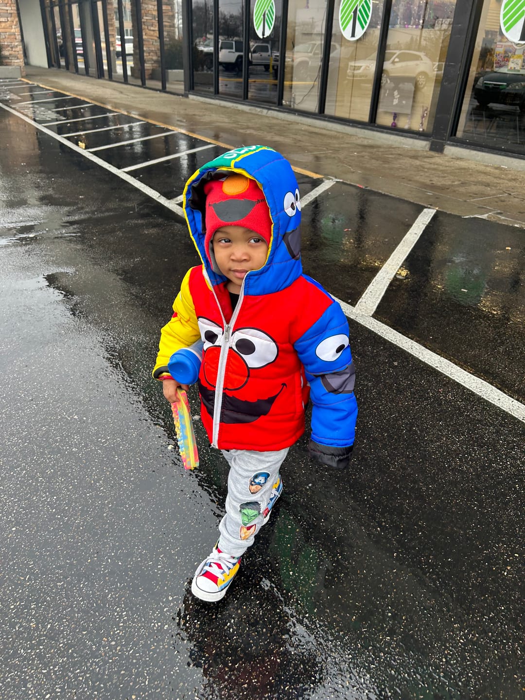 Customer photo review of Design a Puffer Coat