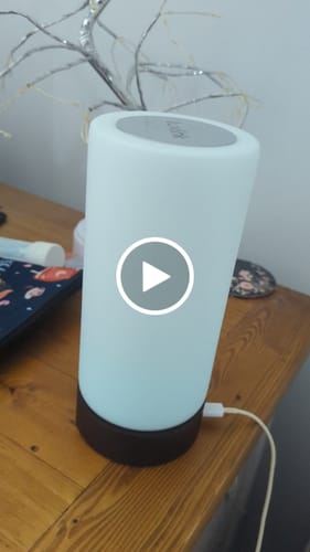 Customer video review of Modern Cylinder Lamp