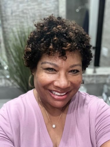 Customer photo review of DNA Taylor Brown Hazel Prescription Colored Contact Lenses