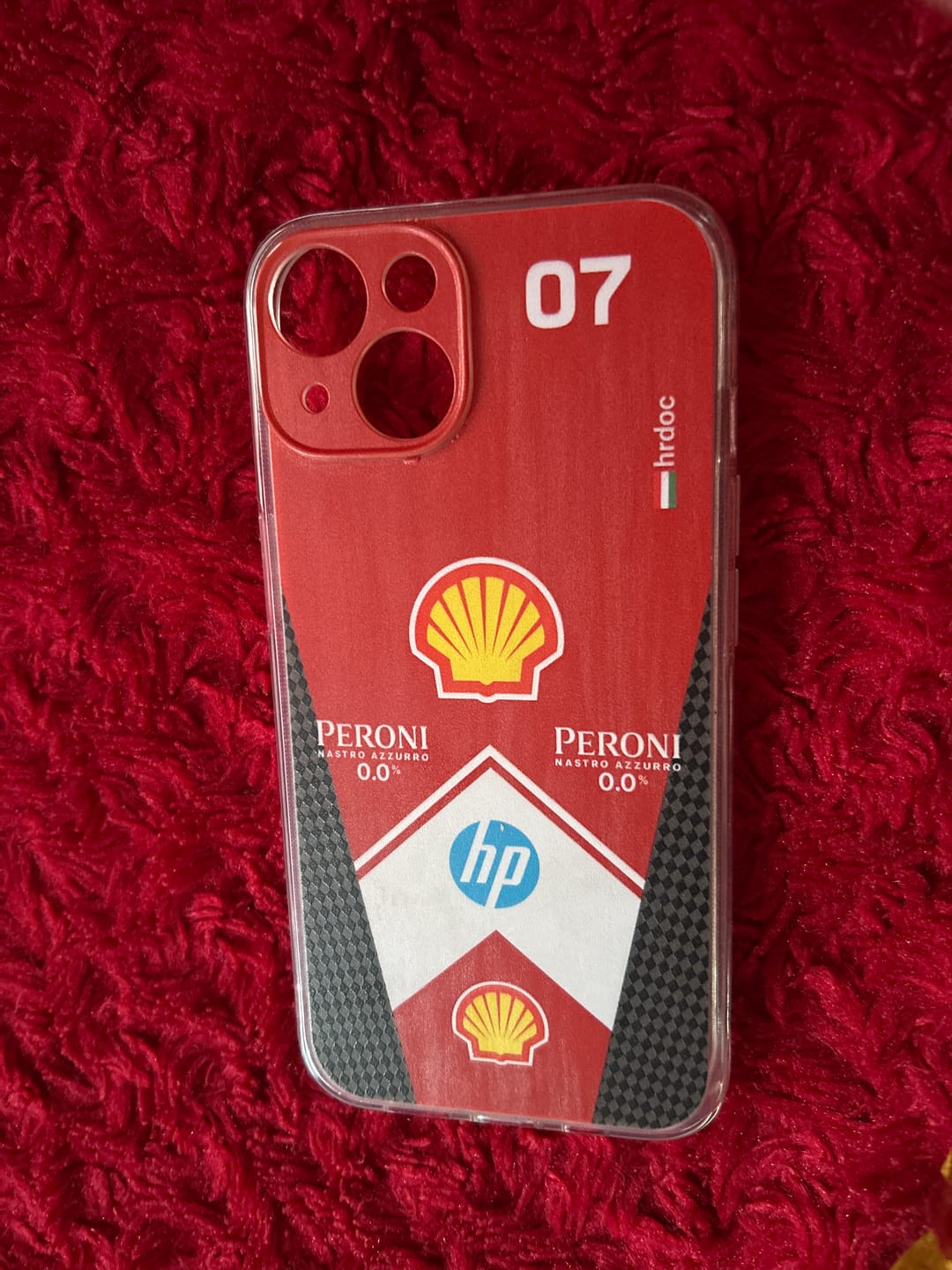 Customer photo review of Ferrari F1 2025 SF-25 Livery - Individuelle Handyhülle für iPhone