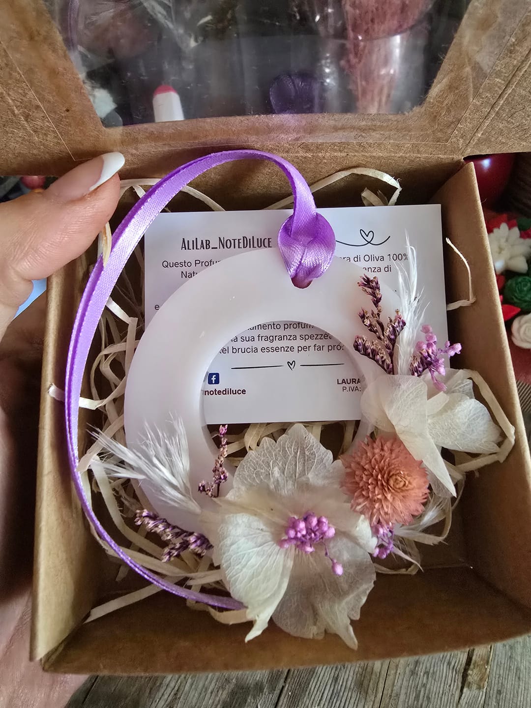 Customer photo review of Fragancia ÁMBAR & SANDALWOOD
