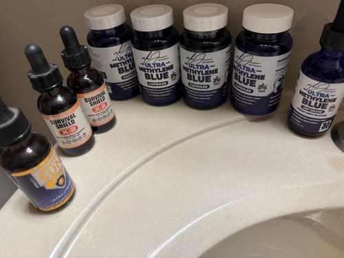 Customer photo review of Ultra Methylene Blue Capsules