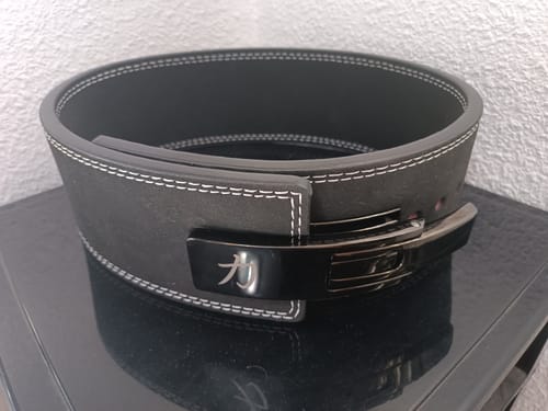 Customer photo review of Black Lever Belt, 10mm - IPF Approved
