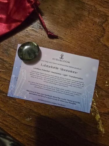 Customer photo review of VIP Crystal Club ~ Monthly Crystal Tester