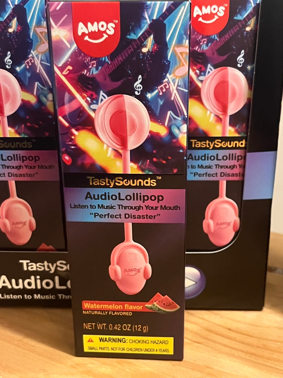 Customer photo review of Amos TastySounds Watermelon 12g - Pack of 12