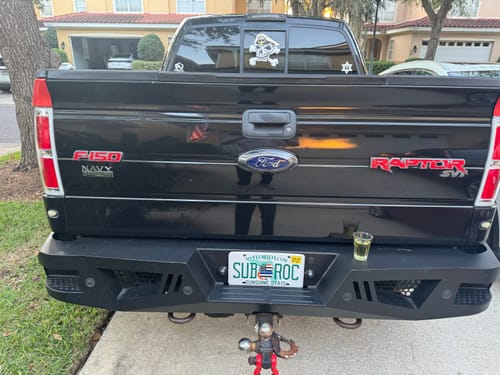 Customer photo review of NAVY Edition Metal Car Emblem