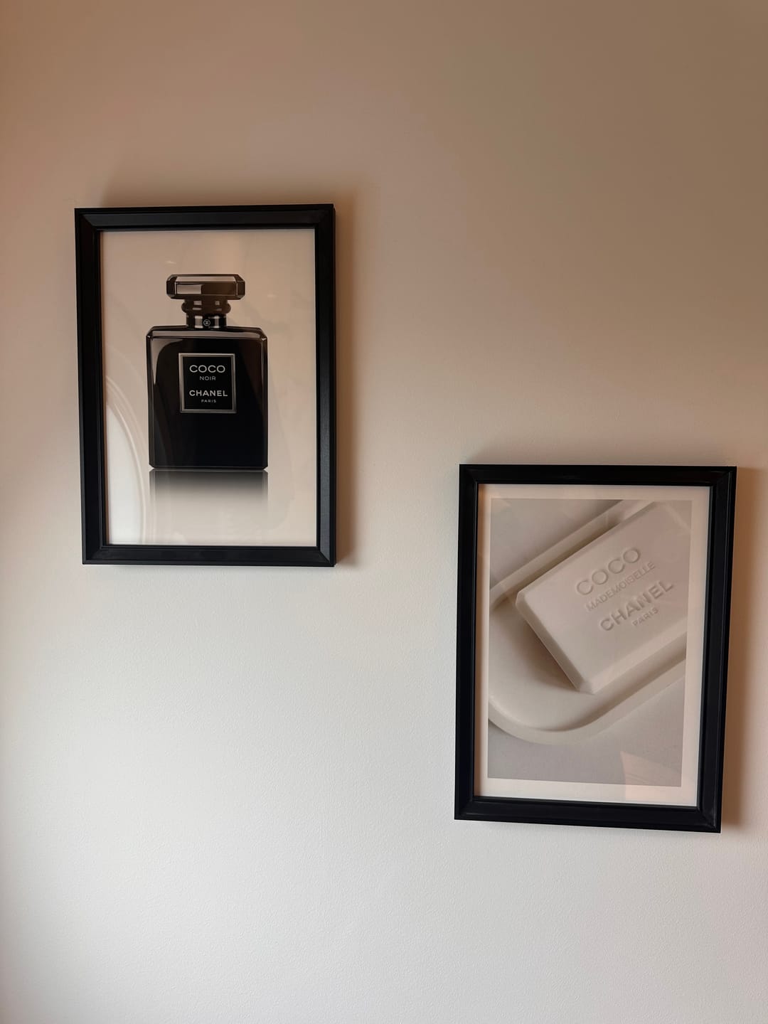 Customer photo review of High End Perfume Bottle Poster