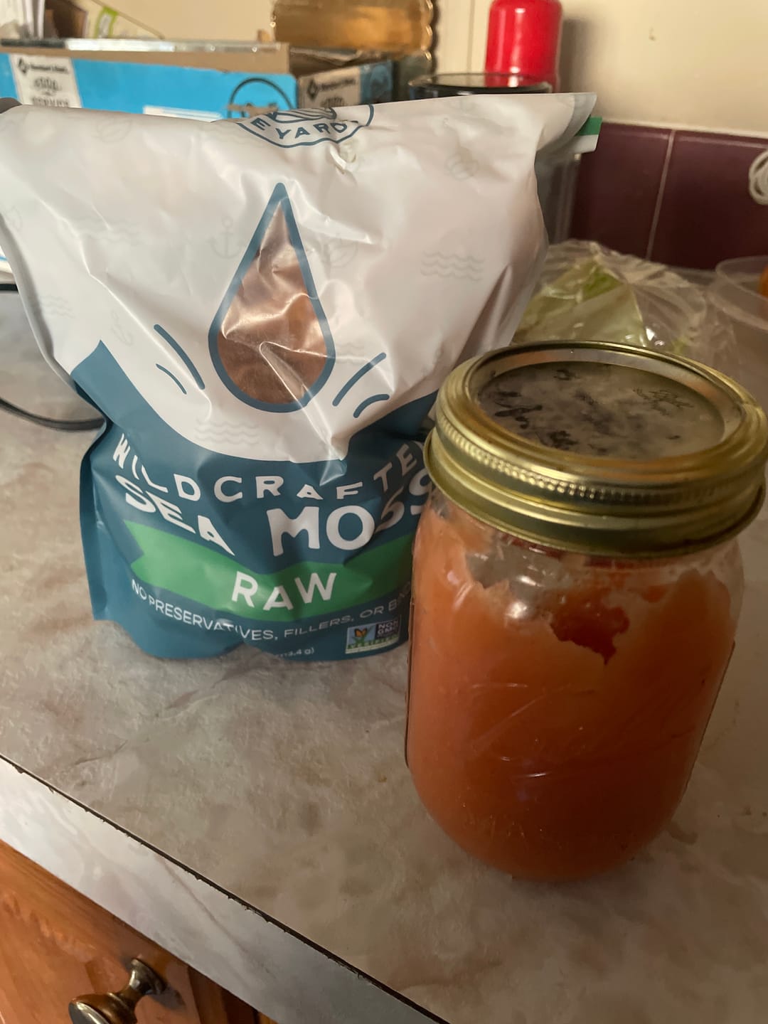 Customer photo review of PREMIUM RAW SEA MOSS