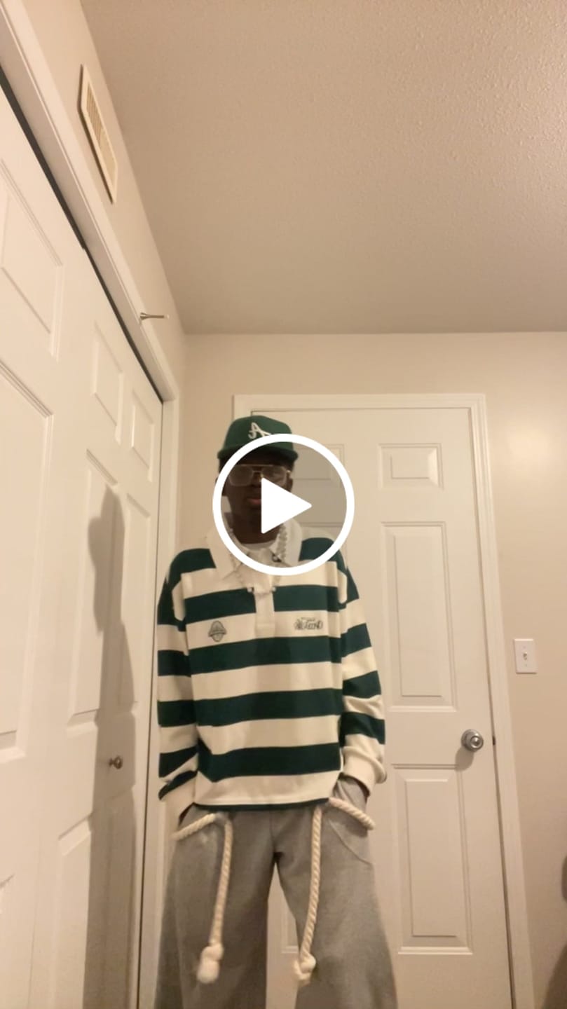 Customer video review of Green Rugby Polo Shirt | Inflation Streetwear