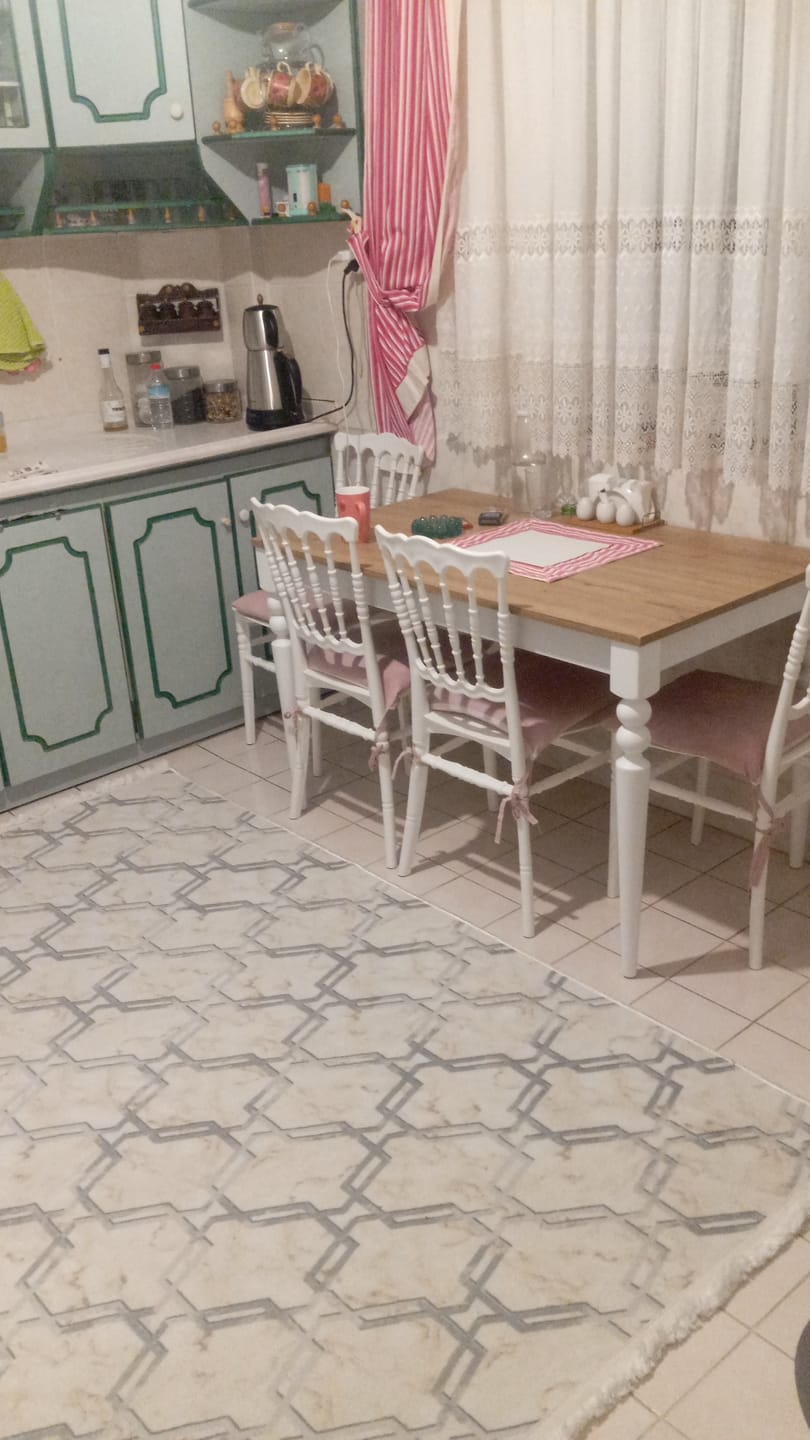 Customer photo review of Rani JA104 Mutfak Masası Yemek Masası Sepet Ceviz - Beyaz