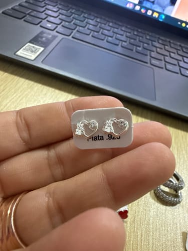 Customer photo review of Broquel Corazon Osito
