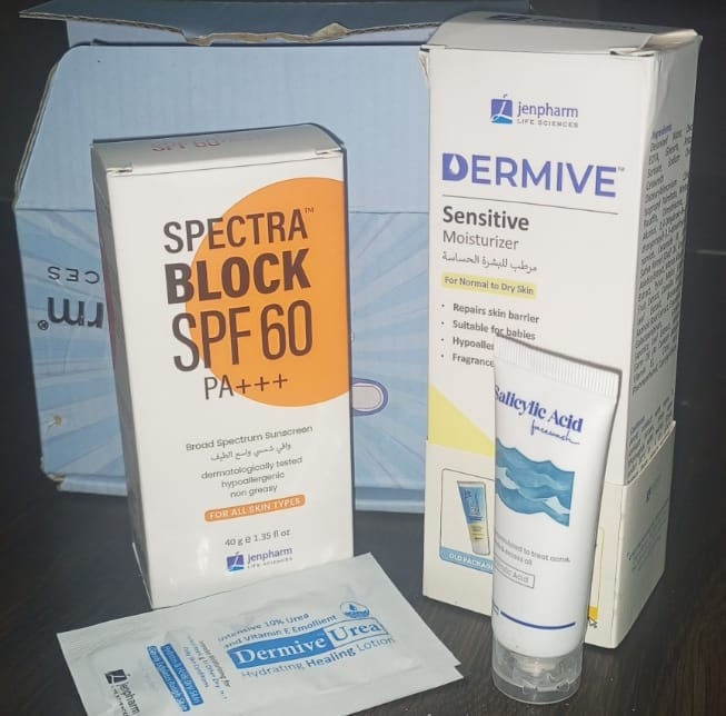 Customer photo review of Spectra Block SPF60