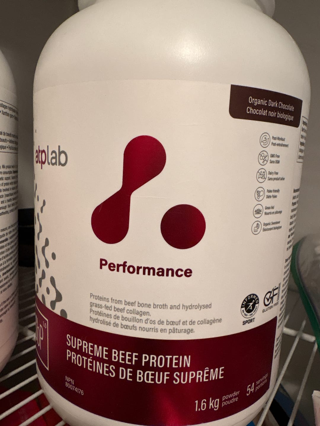 Customer photo review of ATP Lab - Supreme Beef Protein - 850g-1.6kg