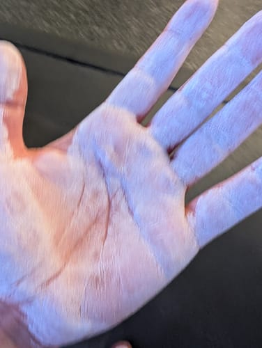 Customer photo review of The Gripper Liquid Chalk - 250ML