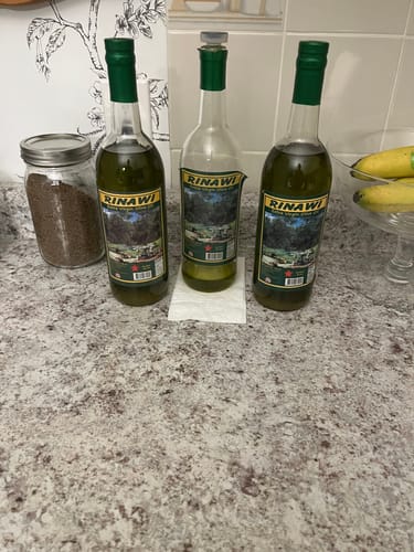 Customer photo review of 2 Bottle Pack of 750ML Rinawi Olive Oil