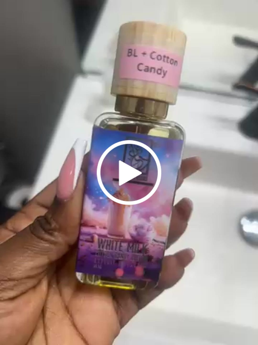 Customer video review of White Milk: Cotton Candy Edition