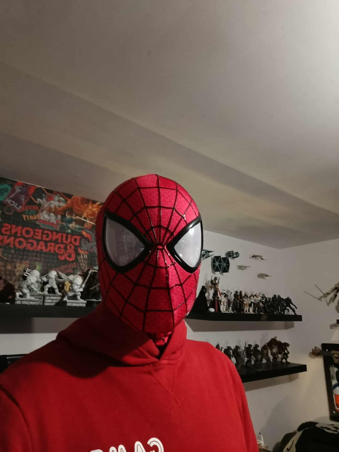 Customer photo review of The Amazing Spider-Man 2 Mask ( Cosplay Version)
