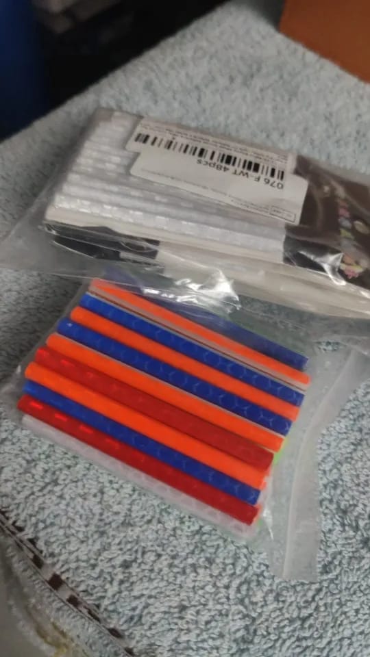 Customer photo review of Réflecteurs pour rayon de vélo