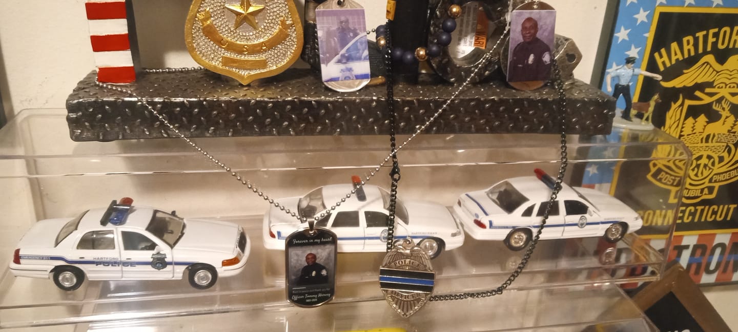 Customer photo review of Custom Name Dog-tag  Memorial Necklace Gift