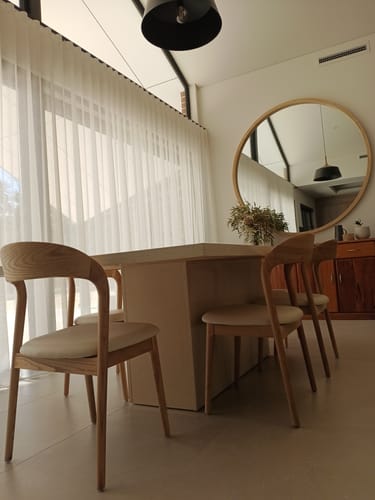 Customer photo review of Ellery Dining Chair "Create Your Own"