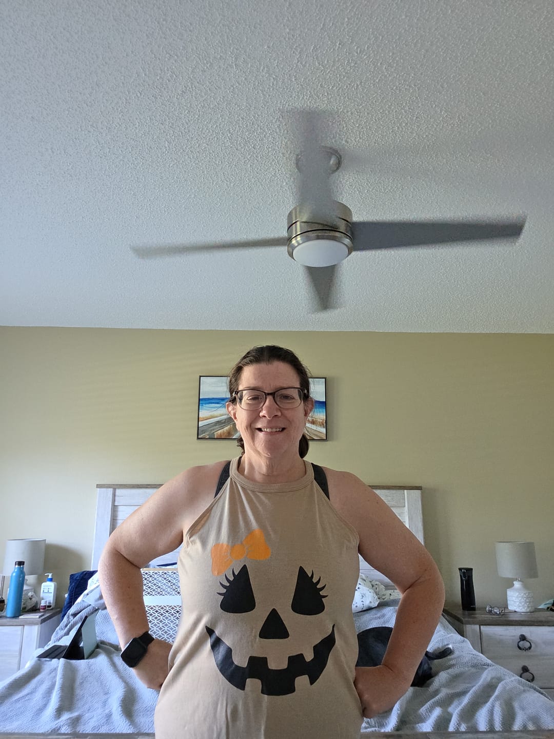 Customer photo review of Jackolantern Rocker Tank