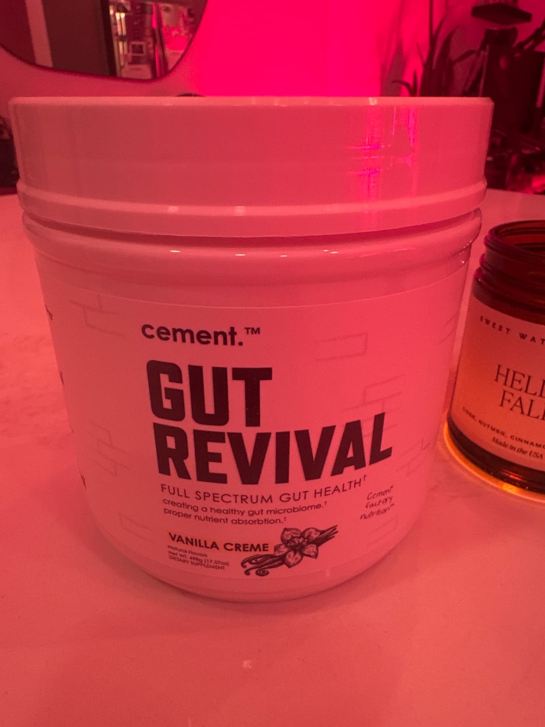 Customer photo review of Cement Factory GUT REVIVAL Gut Health Formula