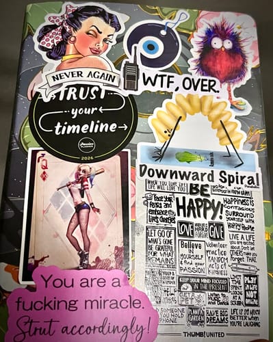 Customer photo review of Weekly 2026 Planner - Koi Pond