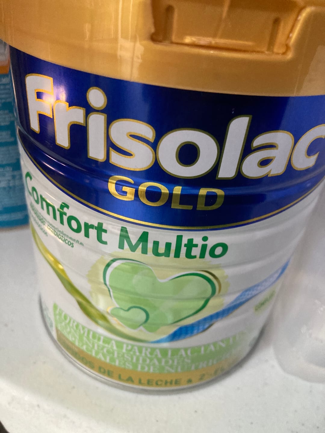 Customer photo review of Frisolac Gold Comfort Multio (0-12 Meses) Pack C/ 1.6 Kg