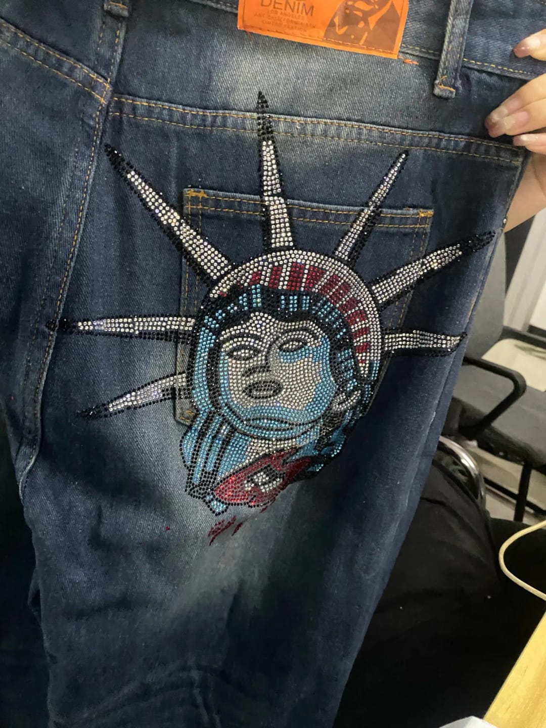 Customer photo review of THE LIBERTY JEANS