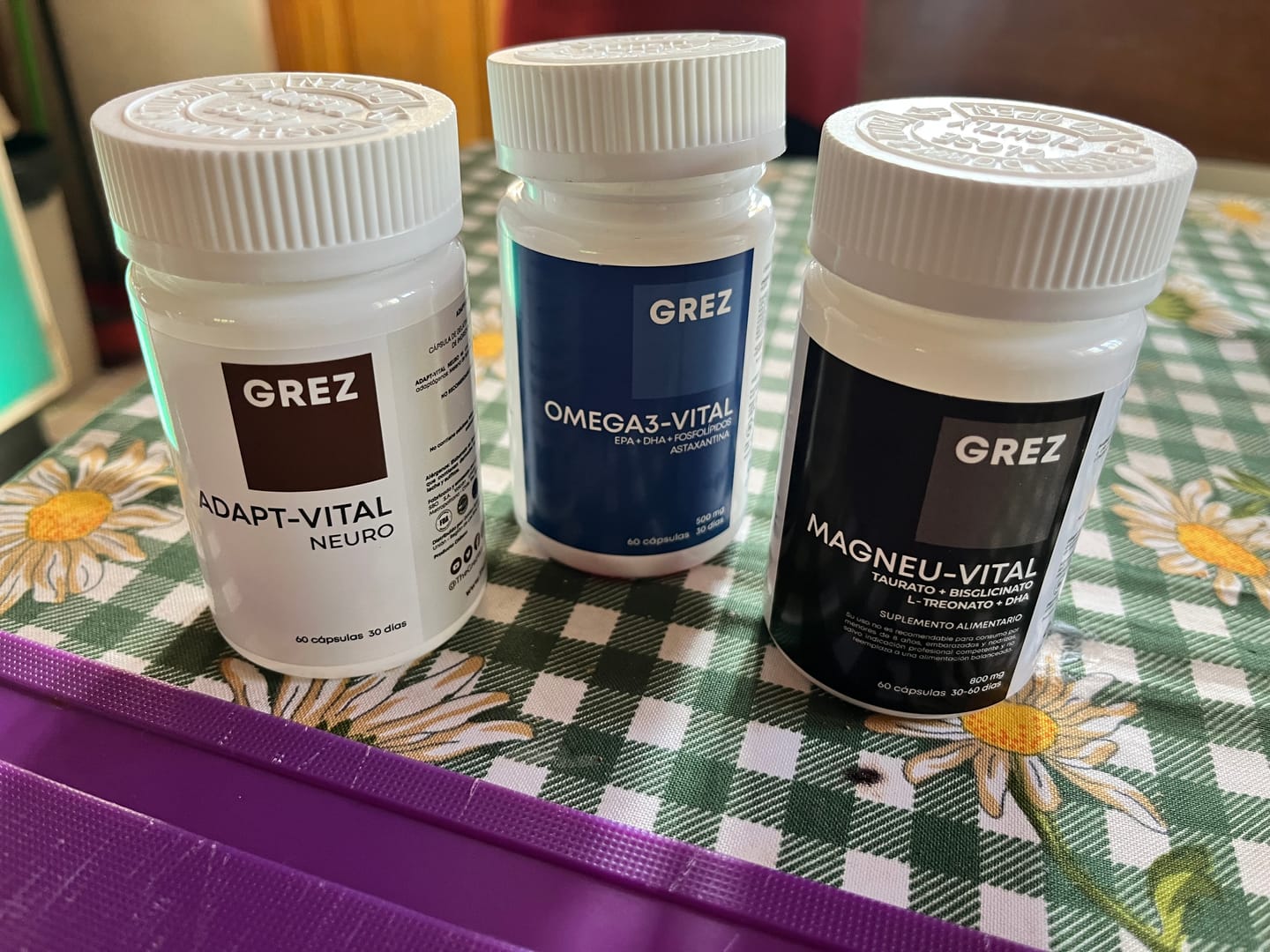 Customer photo review of Pack Claridad Mental | Foco, Memoria & Neuroprotección