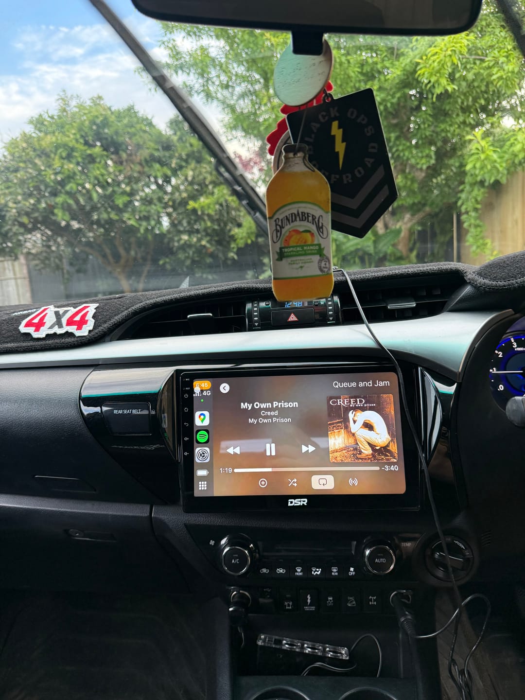 Customer photo review of Toyota Hilux N80 (2016-2020) DSR Head Unit