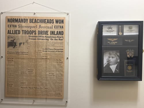 Customer photo review of D-Day Barbed Wire Artifact Display