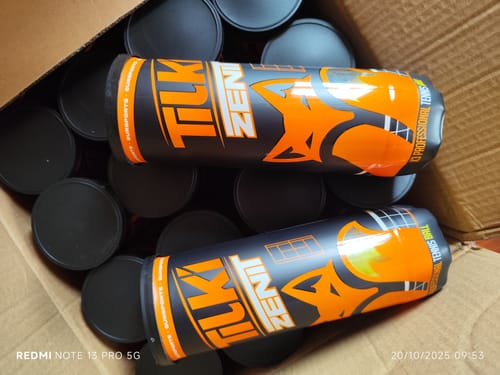 Customer photo review of Tarro de Pelota Tilki Tenis Zenit X3