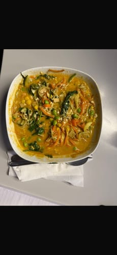 Customer photo review of Qetoe Low Carb High Protein Instant Cup Noodle - COMBO 6 PACK