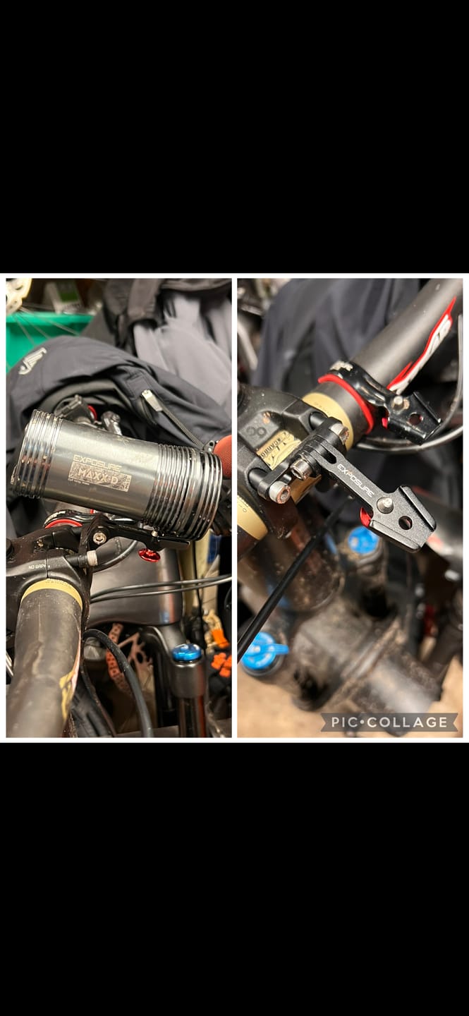 Customer photo review of Stem Fit Bracket Mk2