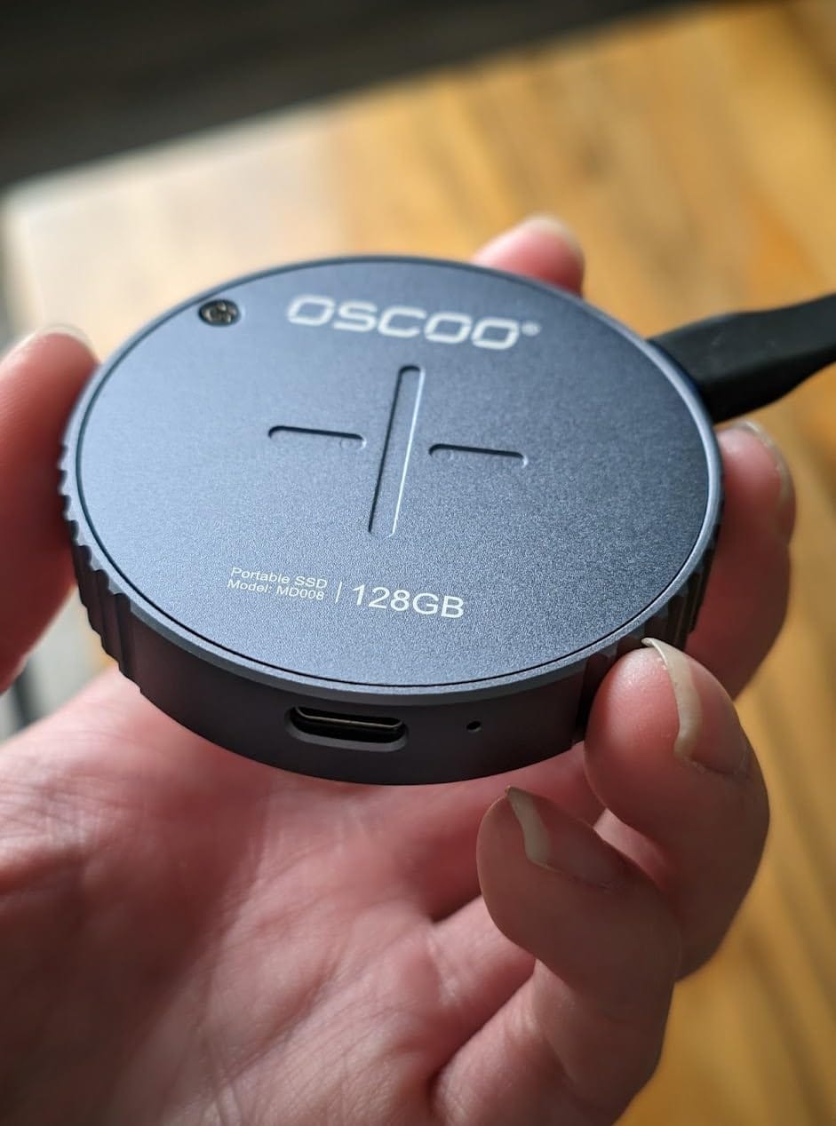 Customer photo review of MD008 Magnetic External Solid State Drive (SSD)