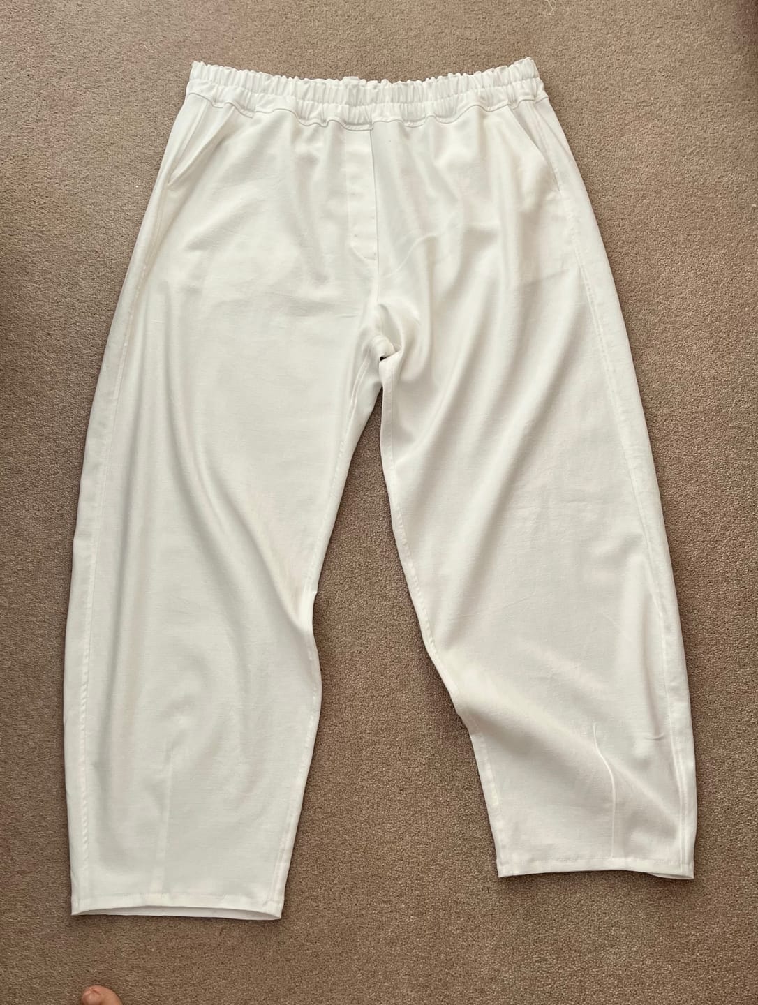 Customer photo review of Viscose Linen Woven Stretch Fabric