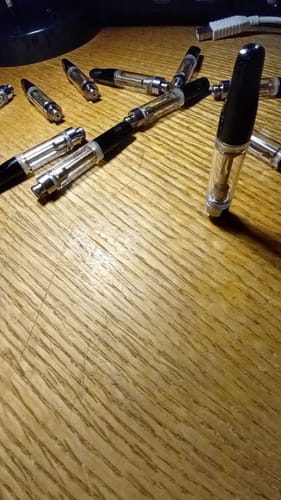 Customer photo review of 1 Gram THC-P Blend Vape Cartridge | Durban Gelato - Hybrid