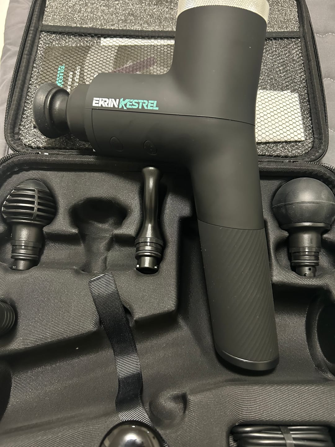 Customer photo review of Kestrel Percussion Massager