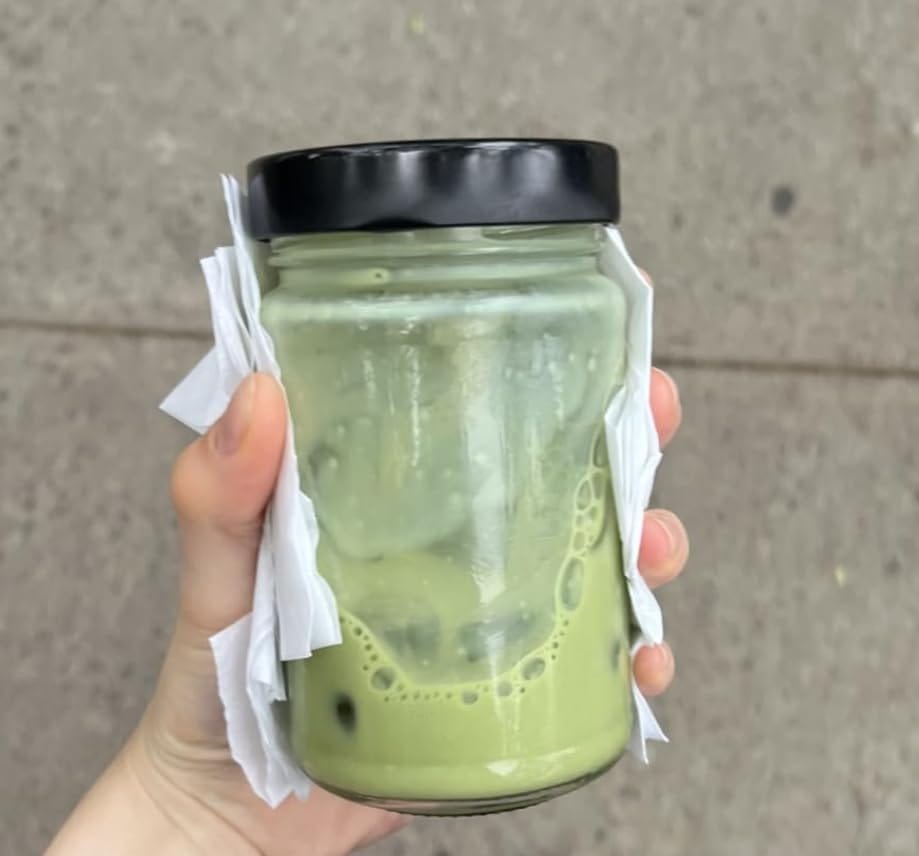 Customer photo review of Ceremonial Grade Matcha Powder - 30g/1.06oz