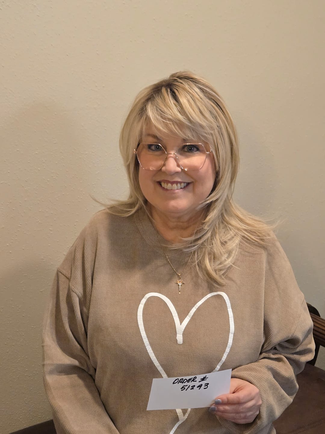 Customer photo review of SAVING GRACE - Paparazzi Blonde