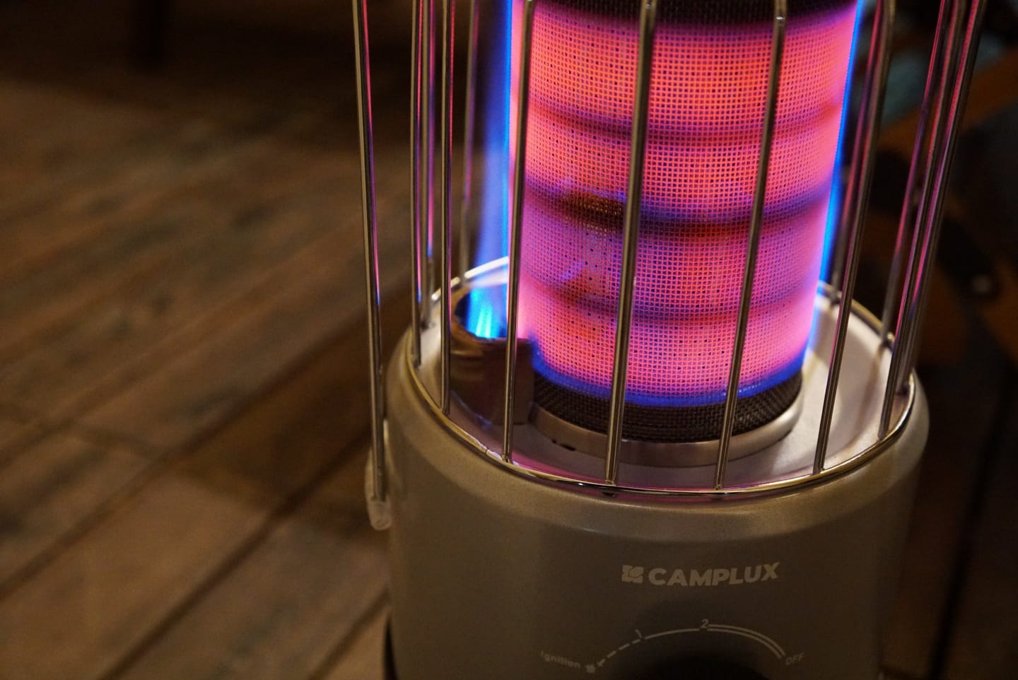 Customer photo review of CAMPLUX NanoAir 2 Portable Gas Heater 2.34kW 360° Outdoor Butane Heater for Camping & Garden