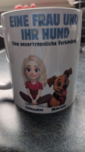 Customer photo review of Du & dein Hund - Individuelle Tasse