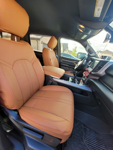 Customer photo review of Premium Custom-Fit Seat Covers