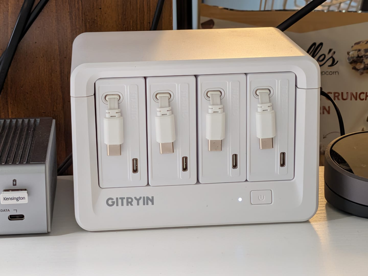 Customer photo review of Gitryin Retractable 65W Fast Charger for 3C Devices