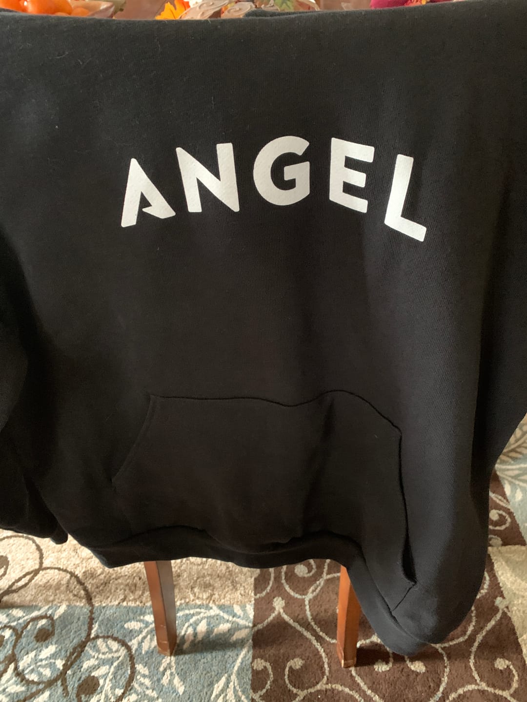 Customer photo review of Angel Adult Hoodie