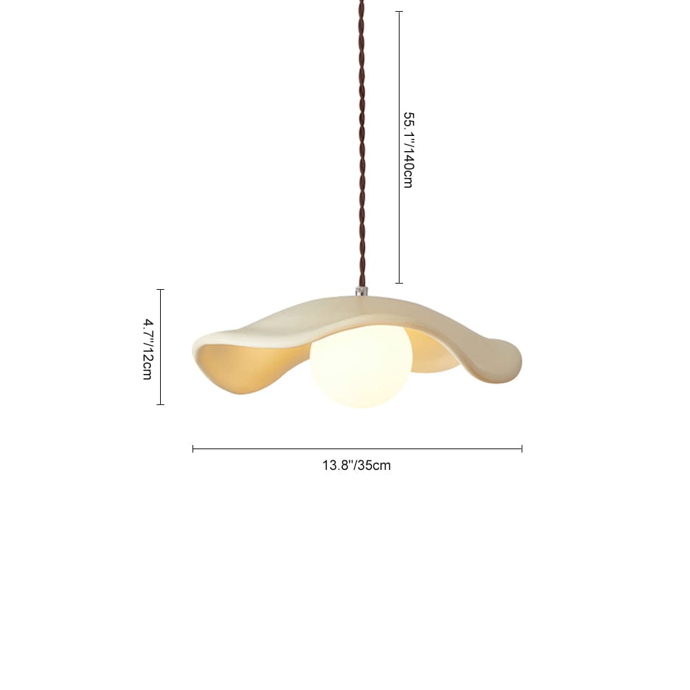 Customer photo review of Nordic Stone Style Speckled Semi Flush Mount